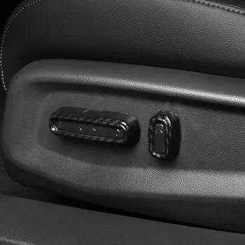 Bil elbetjent sæde justering knappen dekorativ ramme beskyttende dække ændring tilbehør til Honda Accord 10 2018 2019