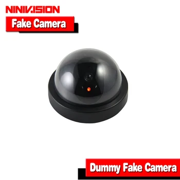 Overvågning Dummy Flash Blinkende LED Falske kuppel kamera hjem CCTV Sikkerhed Simuleret Videoovervågning falske camaras de seguridad