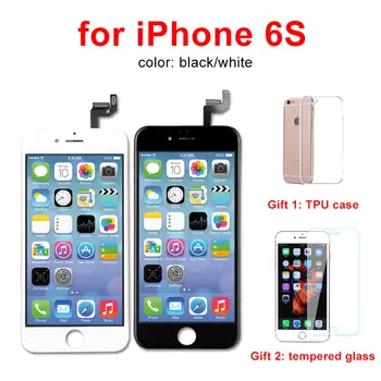 AAA Kvalitet LCD-for iPhone 5s 6 6S Plus Skærm Touch screen Digitizer Assembly Ingen Døde Pixel Pantalla til iPhone 6 LCD