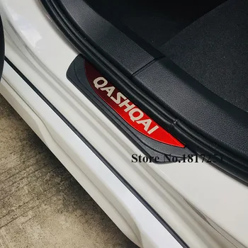 Stainless steel door sill For Nissan QASHQAI J10 2007 -2013 accessories welcome pedal Trim Car Styling