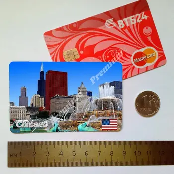 Chicago amerikas forenede stater souvenir gave magnet for samling