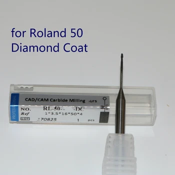 2stk/masse Dental Lab Roland Fræsning Burs for RL 50 fræsemaskine CAD-CAM Diameter, 2mm DC Fræsning Bur For Zirconia PMMA Blok
