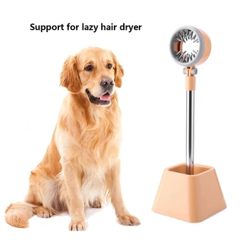 Pet Hårtørrer Holder Stand 180° Roterende Hårtørrer Beslag Dog Tørt Hår Praktisk Praktiske Dog Grooming Rengøringsmateriel