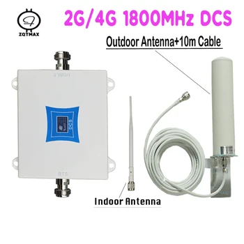 ZQTMAX LTE 1800 2g 4g Trådløse Signal Forstærker gsm Mobiltelefon Signal Forstærker DCS 1800MHz Signal Booster 12dBi 4g Antenne