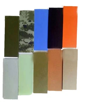 Fine linjer desert Camouflage farve Kniv håndtag træ, glasfiber G10 Håndlavet træ-materiale, Skaft materiale