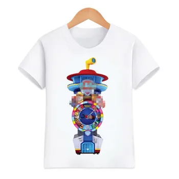Kids T-Shirts med Drenge, Piger, Børn Tøj, Nye Sommer dyreprint Tegnefilm Dog Grafisk Baby Tøj, t-Shirts Toppe, T-Shirts til Piger