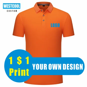 Kort-Langærmet Polo Shirt Brugerdefinerede Broderet Logo Trykt Personligt Design Sommer Billige 8 Farver Polo Shirts WESTCOOL