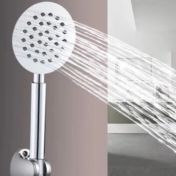 Badeværelse Nedbør Easy Clean Shower Spray Chrome håndholdt brusehoved Fem Funktion Højt Tryk vandbesparende brusehoved