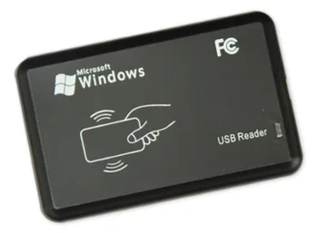 1 stk 125Khz RFID-Læser, USB-Sensor ID EM4100/TK4100 Smart Card-Læser til adgangskontrol