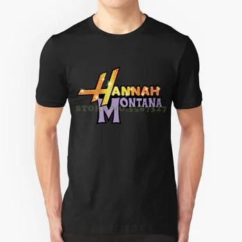 Hannah Montana logo Tee T-Shirt t-shirts