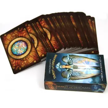 Tarots af Drømme Komplet engelsk 83 Kortene Dæk Oracle Spille Kort spå Divination brætspil Dropshipping