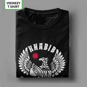 Khabib Nurmagomedov Ældre Mænd T-Shirt Eagle MMA Sjove Bomuld kortærmet t-Shirts O-Neck T-Shirt Grafisk Plus Size Tøj Toppe