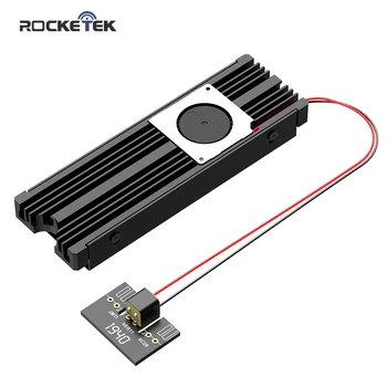 Rocketek M. 2 ssd-Harddisk, Loftvifte Bortledning af Varme Radiator Køling Silicium Therma Puder Køler til M2 NVME SATA 2280 PCIE SSD