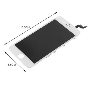 LCD-Display og Touch-skærm, Digitizer til iphone 6S Professionel Telefon Udskiftning af Skærmen sort og hvid