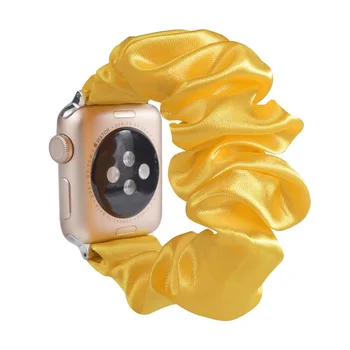 31colors Elastisk loop band for apple-ur Serie 6 SE 5 4 3 Sport armbånd til iwatch band strap bælte kvinder Scrunchie armbånd
