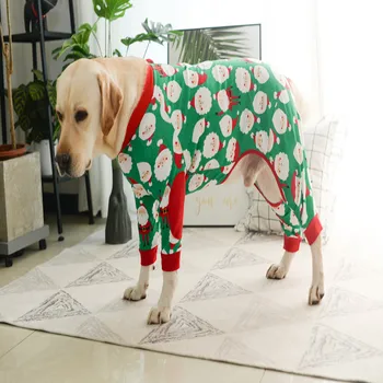 Søde Jule hund tøj hund pyjamas Bløde Jul pyjamas Stor hund pyjamas