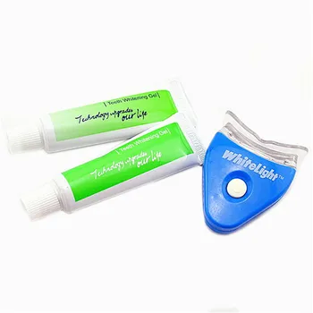 Hot Nye Hvide LED-Lys Tandblegning Tooth Gel Whitener Sund Oral Tandpleje Tandpasta Kit