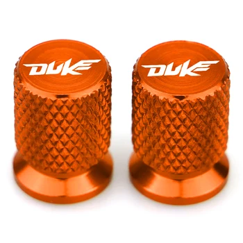 Duke Motorcykel CNC Aluminium Dæk Fælg Luft Havn Dække Dæk Ventil Hjul Stamceller Cap Støvtæt Cover til KTM Duke 125 200 250 390 690