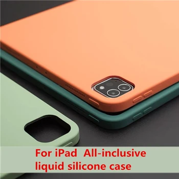 For Apple iPad Mini 4 5 7,9 tommer beskyttende cover All-inclusive Til iPad pro 11 12.9 tommer 2020 tablet flydende silikone etui
