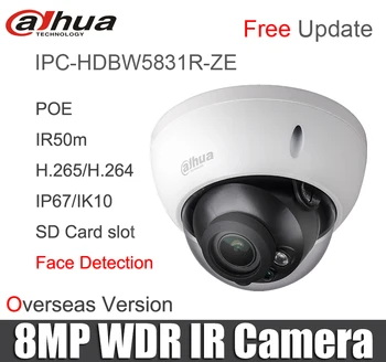 Dahua 8mp ip-kamera IPC-HDBW5831R-ZE erstatte IPC-HDBW5830R-Z 8MP Netwok Kamera 50m IR Rækkevidde Netværk Kameraet med POE IP67 IK10