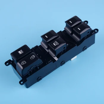 Beler Sort Plast Magt Vindue Master Switch 15x4.5x5 cm Passer til Kia Forte K3 2016 2017 93570-B5000