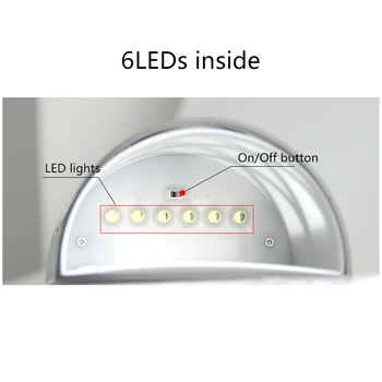 LED Solar Light 6 Lysdioder Vandtæt IP55 Sensor Lys Udendørs Gårdhave Hegn væglampe Vej Korridor LED Solar lampe