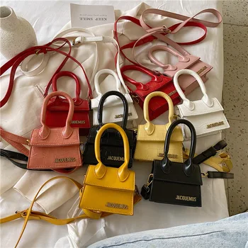 Jacquemus Mini Punge og Håndtasker til Kvinder 2020 Crossbody Taske Berømte Mærke Totes Luksus Designer håndtasker Krokodille Mønster