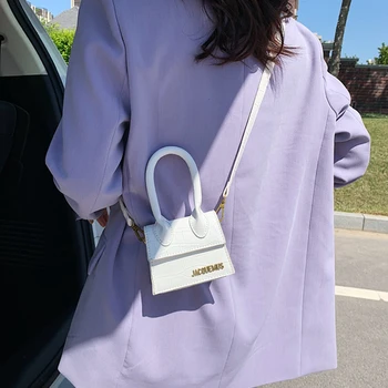 Jacquemus Mini Punge og Håndtasker til Kvinder 2020 Crossbody Taske Berømte Mærke Totes Luksus Designer håndtasker Krokodille Mønster