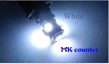500X T10 194 168 W5W 12V-5050 5 5 LED SMD LED Pære hvid Parkering Lys Indikator læselamper