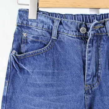 Sommeren Boyfriend Jeans for Kvinder Klassiske Jeans Kæmpe Plus Størrelse 5xl Vintage Mødre Jeans Kvinde Overdimensionerede Jean Bukser