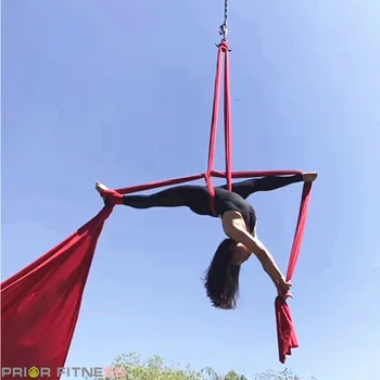 FØR TRÆNINGS-og 15Yards 13.7 m Yoga Antenne Silke sæt til Akrobatiske Flyvende Dans