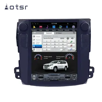 128GB Android-Car Multimedia-Tesla Stil PX6 For Mitsubishi Outlander 2006+ Bil Radio Afspiller Auto GPS Navigation DSP Carplay 4G