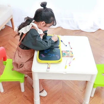 Ny 2020-Baby Legetøj Sæt Maleri, Tegning, Sort Bord Med Magic Pen Maleri Farvelægning Bøger Dreng Sjovt Legetøj For Børn, Børn Gaver