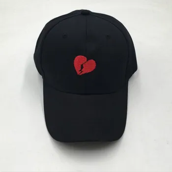 Broderi Sønderknust Hjerte Far Hat For Mænd Heartbreak Hjertet Baseball Cap Bomuld Snapback Mænd Hat Hip Hop Dropshipping