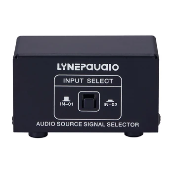 2 i 1 eller 1 i 2 Ud o Kilde Signal Selector, Switcher, Højttaler, o, Switcher, RCA-Interface, Lossess