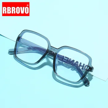 RBROVO 2021 Firkantede Briller Ramme Barn Computer Briller Briller Gennemsigtig Kvindelige Drenge/Piger Briller Ramme Optiske Billeder