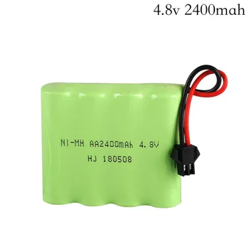4,8 V 2400mAh Ni-MH batteri Fjernbetjening legetøj elektrisk belysning sikkerhed faciliteter AA-batteri RC LEGETØJ AA-batteri gruppe