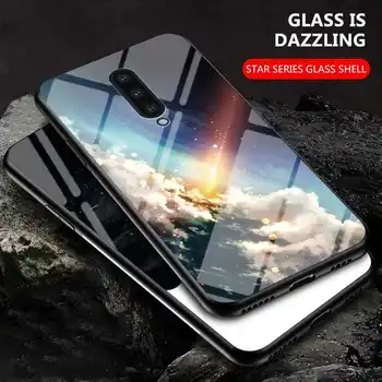 KatyChoi stjernehimmel Mønster Glas Tilfældet For Oneplus Z 8 Nord 8 7T 7 Pro 6T 6 5T 5-Telefon Case Cover