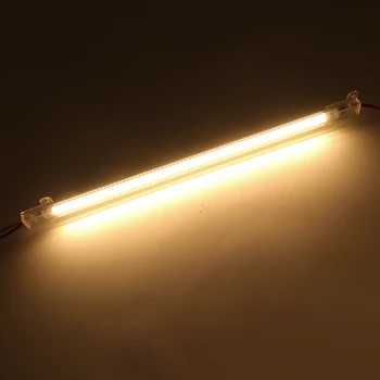 LED-Profil Bar Lys AC220v 2835 8W 30 cm 40 cm 50 cm 72LEDs Klart Dække LED Lysstofrør Kabinet Køkken Lys 5pcs/masse