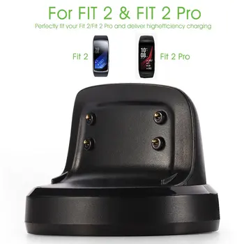 Oplader Til Gear Fit 2, Erstatning USB Opladning Kabel til Samsung Gear Fit2 Pro SM-R365/ Gear Fit2 SM-R360