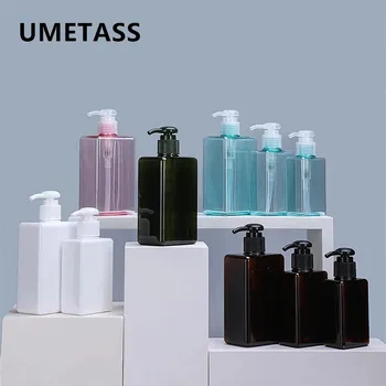 10STK Tomme Genpåfyldelige flasker i Shampoo, shower gel Mode kosmetiske emballage, container-Pladsen flaske 100 ML 150 ML 280ML