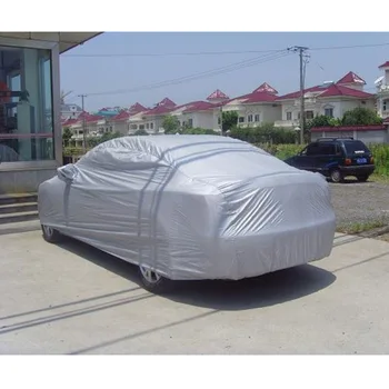 Fuld Bil Dækning Indendørs Udendørs Solcreme Varme Sol Beskyttelse Støvtæt Anti-UV-ridsefast Bil Protector Ikke Vandtæt