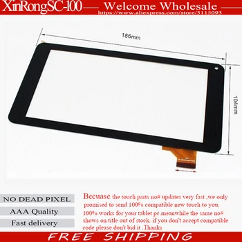 For AOC C186104E1-FPC771DR 7 tommer Touch Screen Glas Digitizer