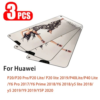 3PCS sikkerhedsglas For Huawei P20P20 P20 Pro P20 Lite P20 lite 2019 P40Lite P40 Y6 Pro 2017 Y6 Prime 2018 Hærdet Glas