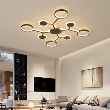 Moderne stue soveværelse Loft Lampe Inventar Stue loft lys fans Loft Ligting E27 led loft lamper