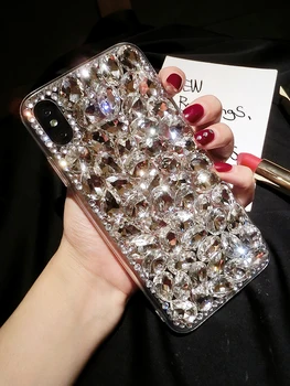 Luksus Mode Glitter Diamant Phone Case For Samsung Galaxy A71 A51 5G A01 A11 A21 s A31 A41 A81 Note 10 Lite Kvinder Dækker