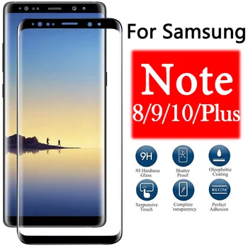 Beskyttende Glas På Samsung Galaxy Note 8 9 10 Screen Protector Note8 Note9 Note10 Plus Galax Tremp Hærdet Glas Film Rustning