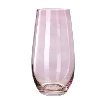 Dinosaur Æg Form Blomst Kontinental Farve Glas Vase Blomst Arrangement Gennemsigtig Moderne Minimalistisk Kreative Vase