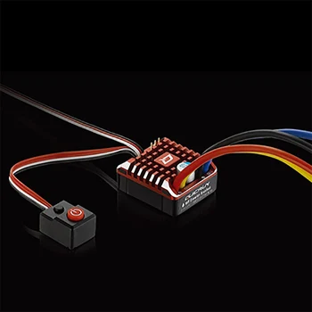 Hobbywing QuicRun 1:10 1/8 WP Crawler Børste Børstet 80A 1080 Elektronisk Speed Controller Vandtæt ESC Med Program box LED BEC