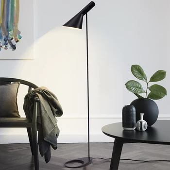 Nordisk Justerbar gulv lampe Industriel Stil lys til at læse værelses cafe soveværelse Minimalistisk indretning led stående lamper